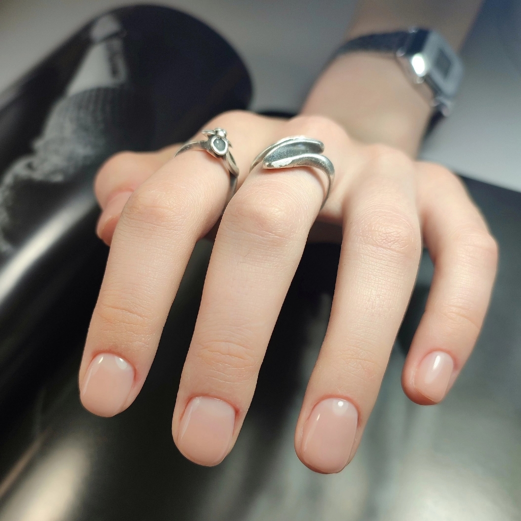 Маникюр комби