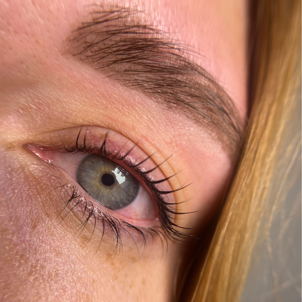 ЛАМИ (ресницы) + АРХИТЕКТУРА БРОВЕЙ (оформление и окрашивание)