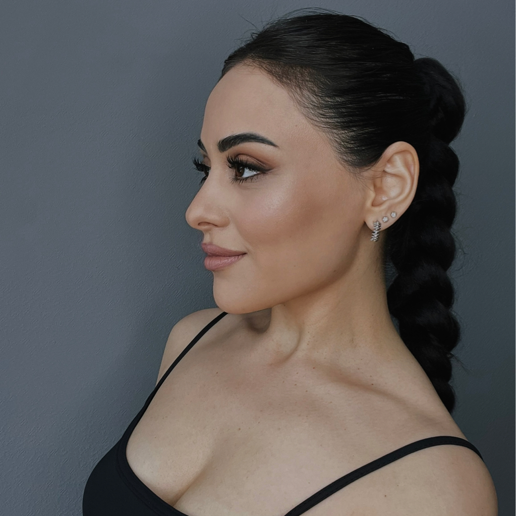 Образ на длинные волосы