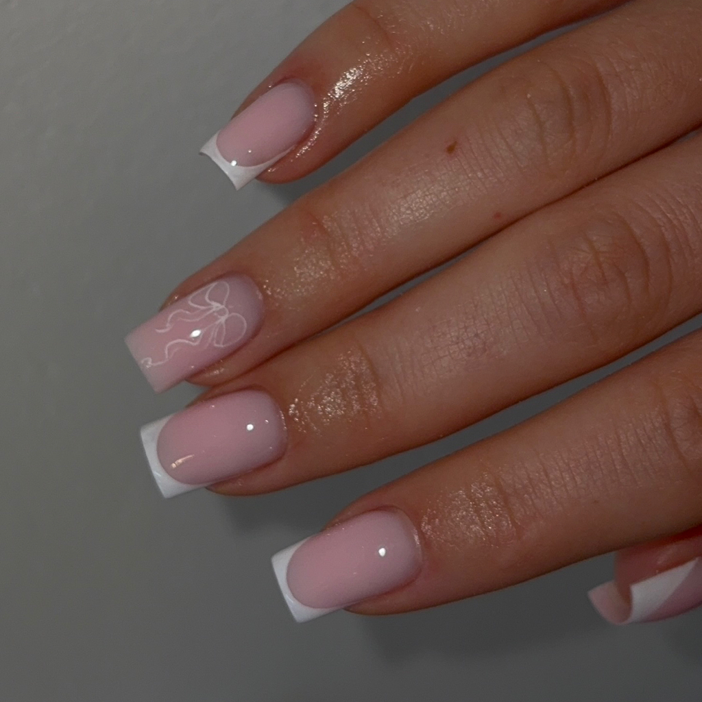 ♡маникюр френч ♡