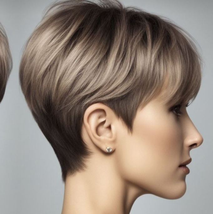 Стрижка модельная Короткие