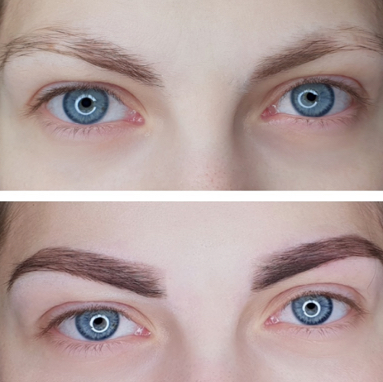 Наращивание бровей