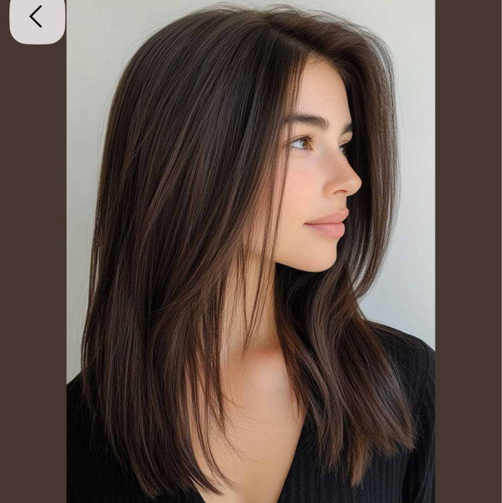 Стрижка модельная длинные ( ниже плеч)