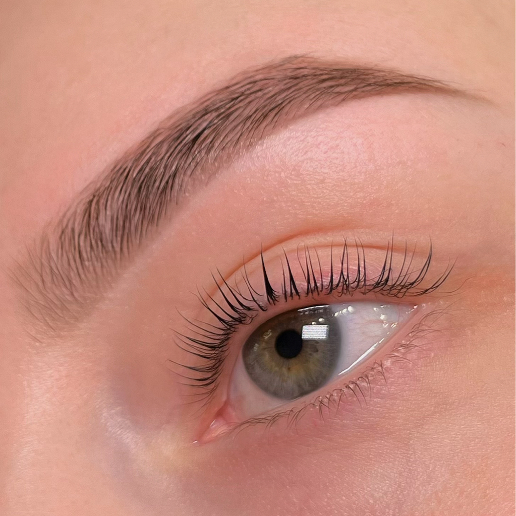 КОМБО 1: лами ресниц + брови (окрашивание и оформление)