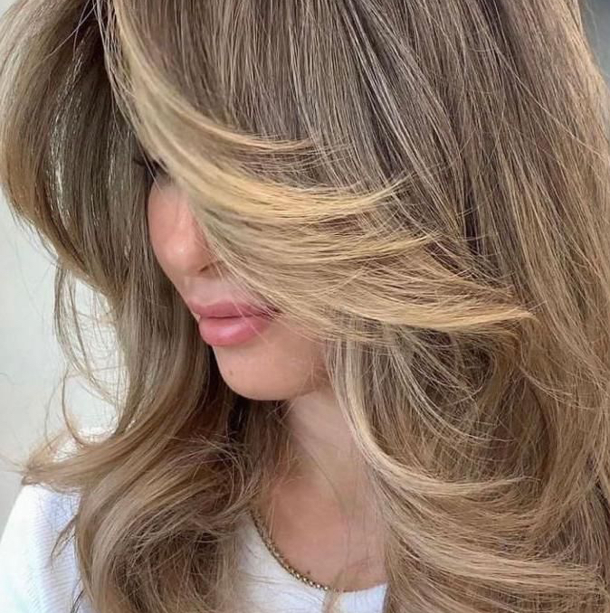 Женская стрижка сложная