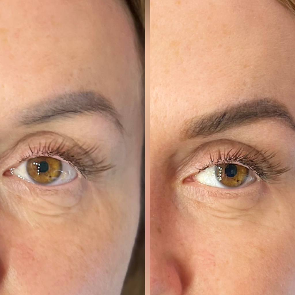 Знакомство "Комплекс:коррекция+окрашивание+ламинирование бровей