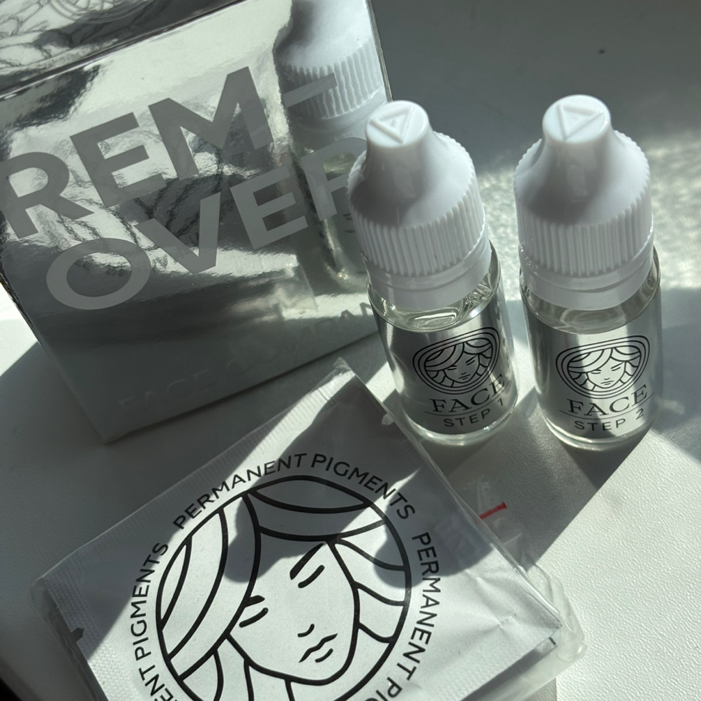 Удаление перманентного макияжа ремувером