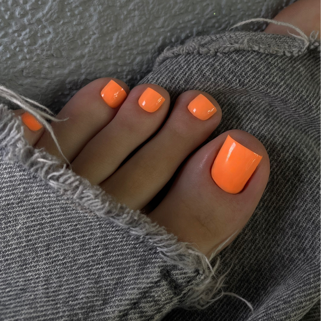 Экспресс с покрытием  (Педикюр пальчики +покрытие гель лак)