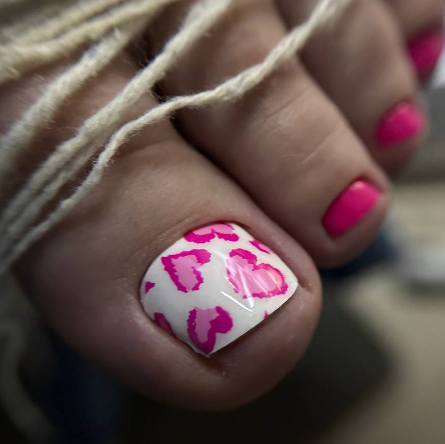 🦶Smart-Педикюр  (Обработка пальчиков+стопы+покрытие гель-лаком)