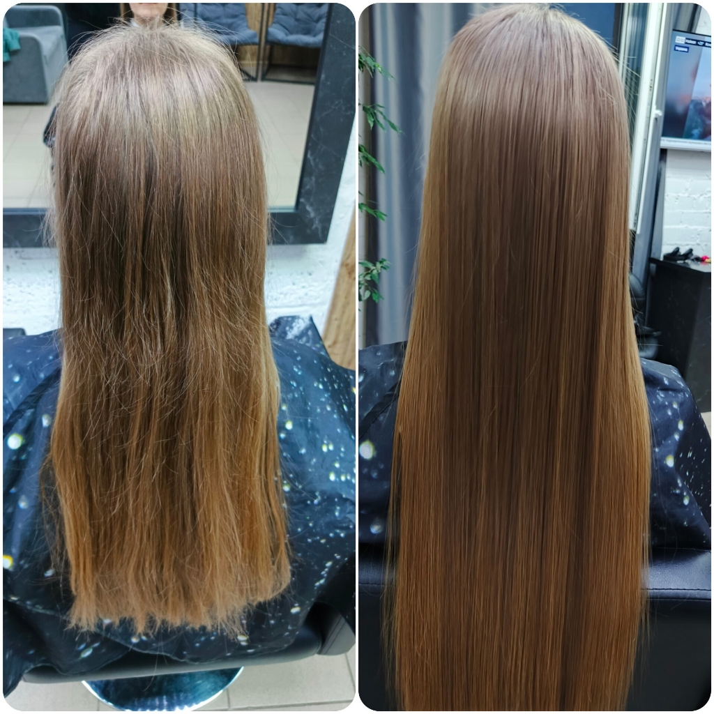 Кератин/Ботокс на длинные волосы.