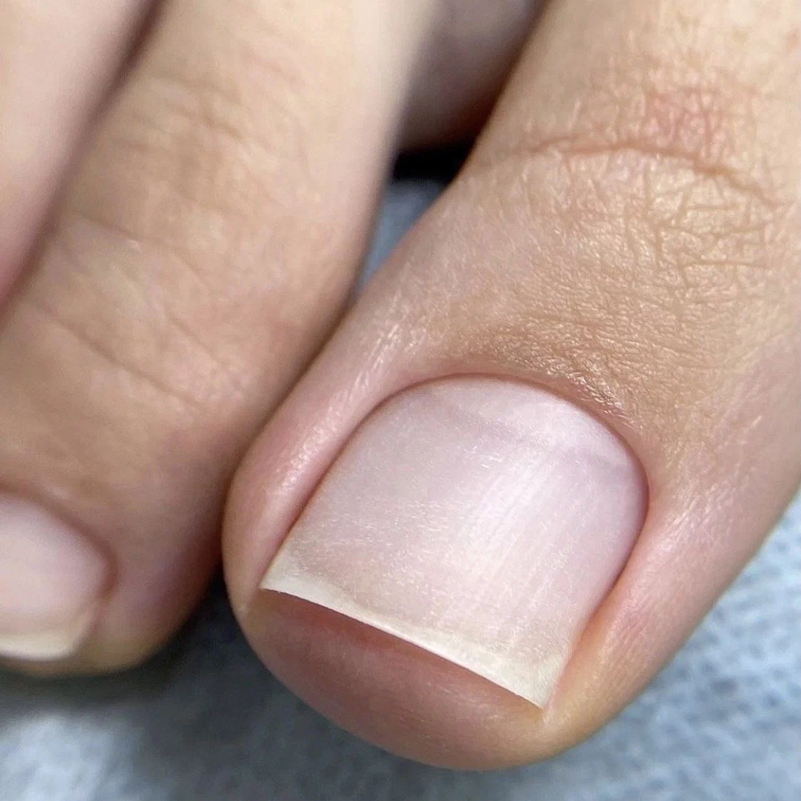 Педикюр (только пальчики) без покрытия