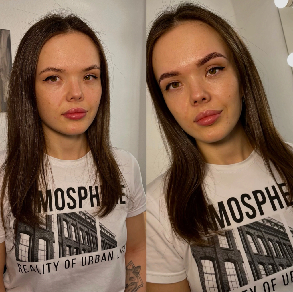 Архитектура бровей хна