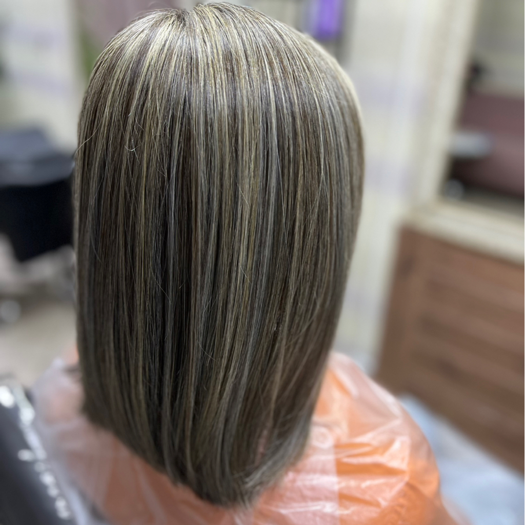 Шитье седины