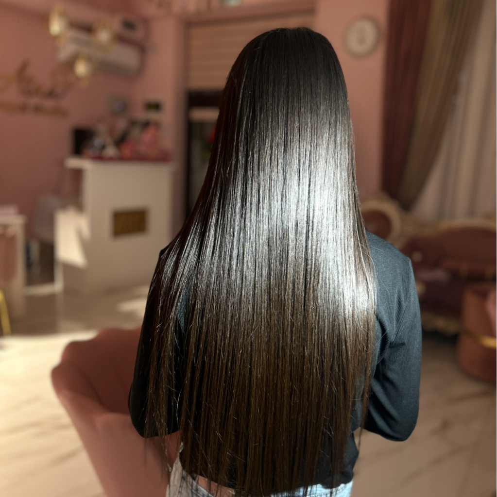 Укладка на утюжок