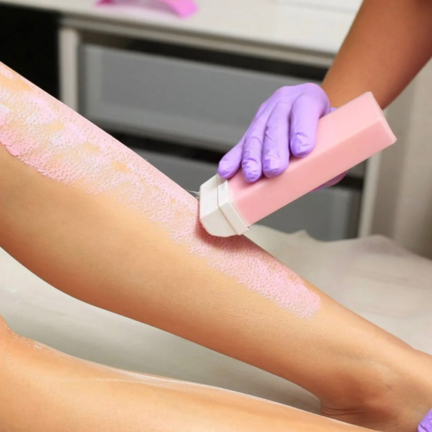 Депиляция кассетным воском (ноги полностью)