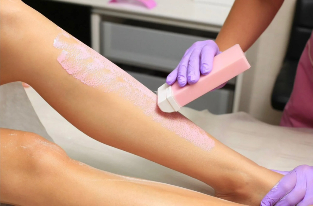 Депиляция кассетным воском (голени до колен)