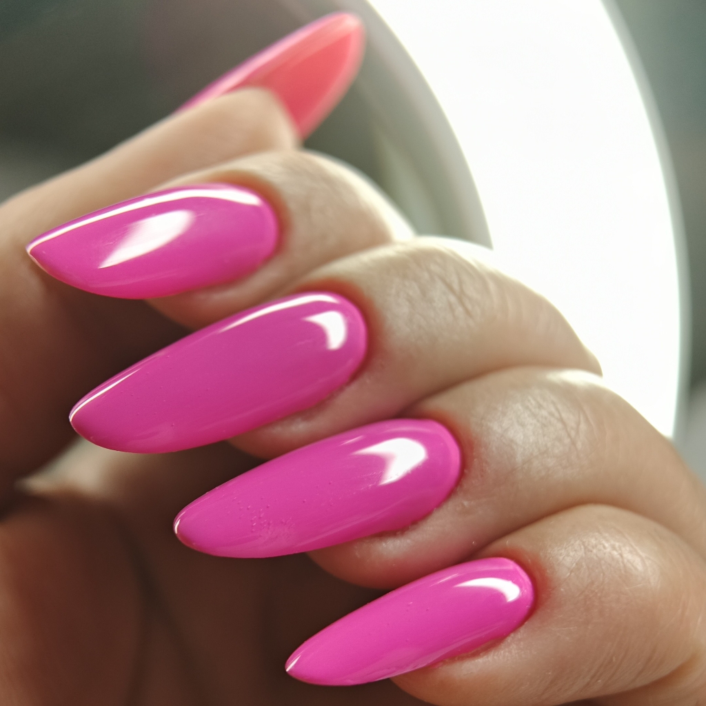 однотонное покрытие гель/гель-лак