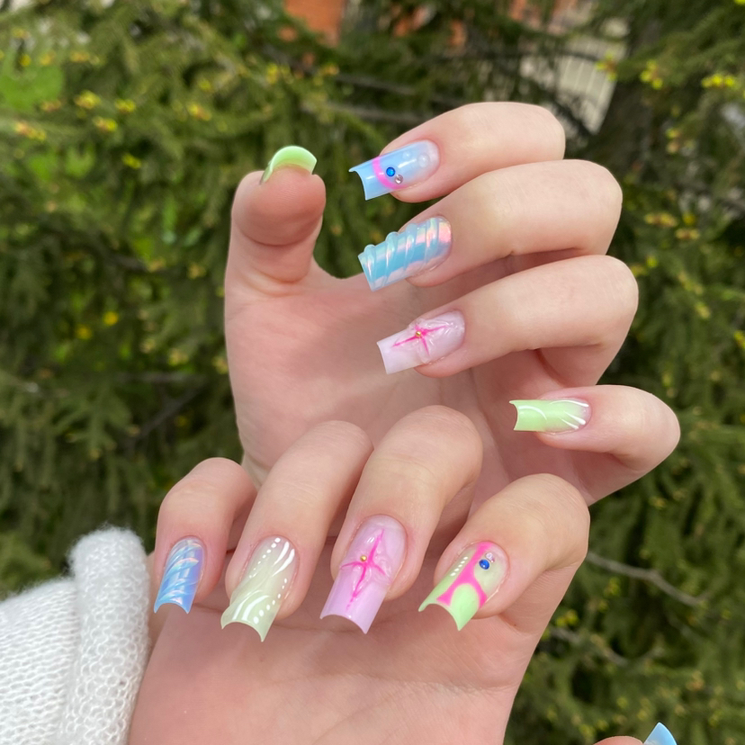 Маникюр на свои (длина до 2)