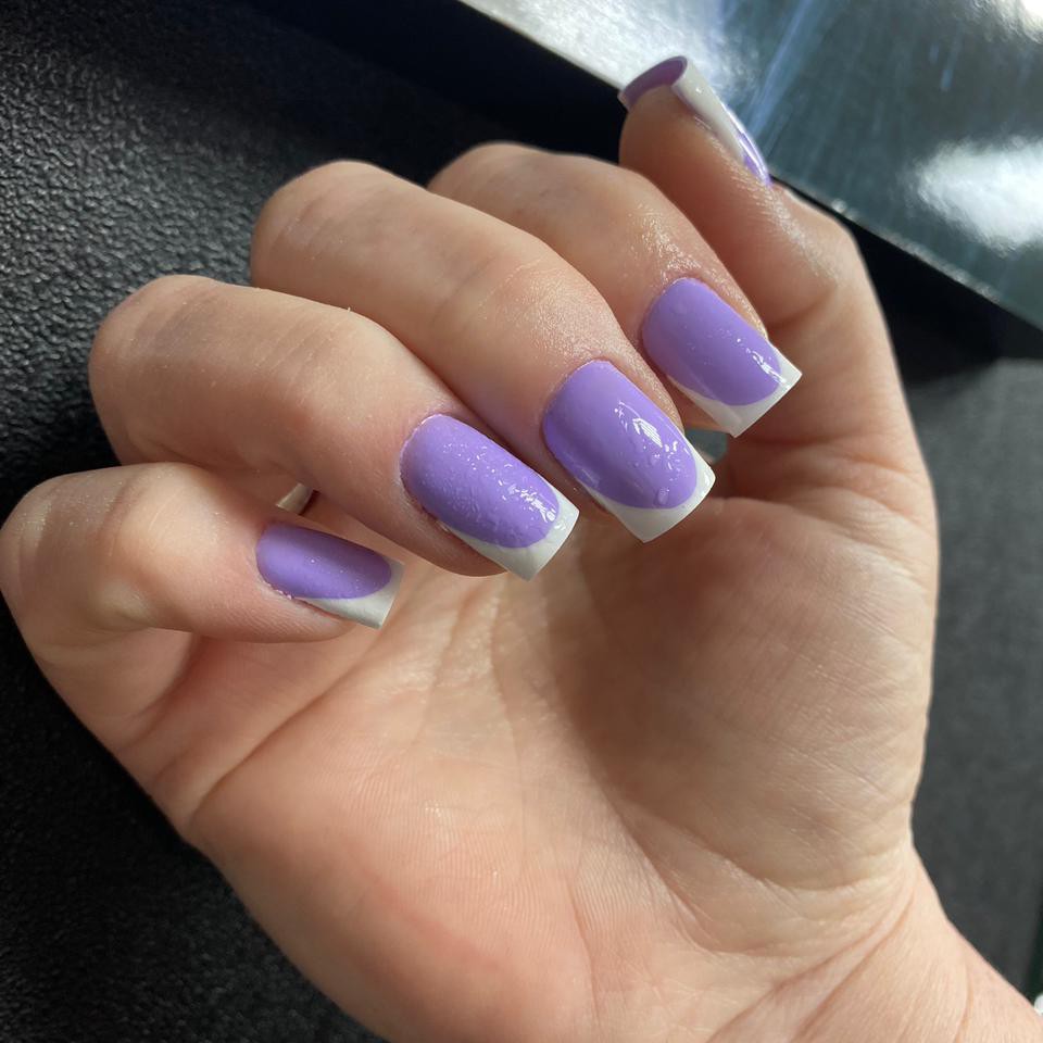 Маникюр с покрытием и укреплением гель-лак