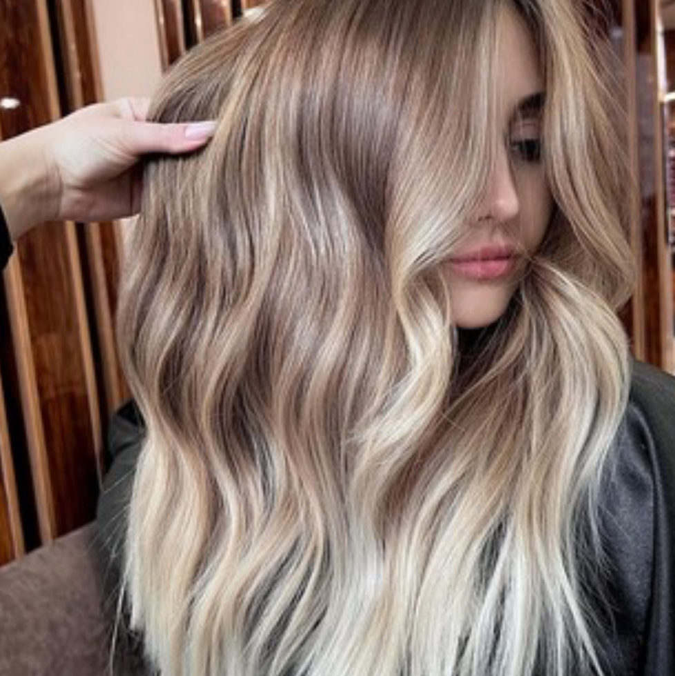 Airtouch на волосы до поясницы  + ровный срез в подарок🎁