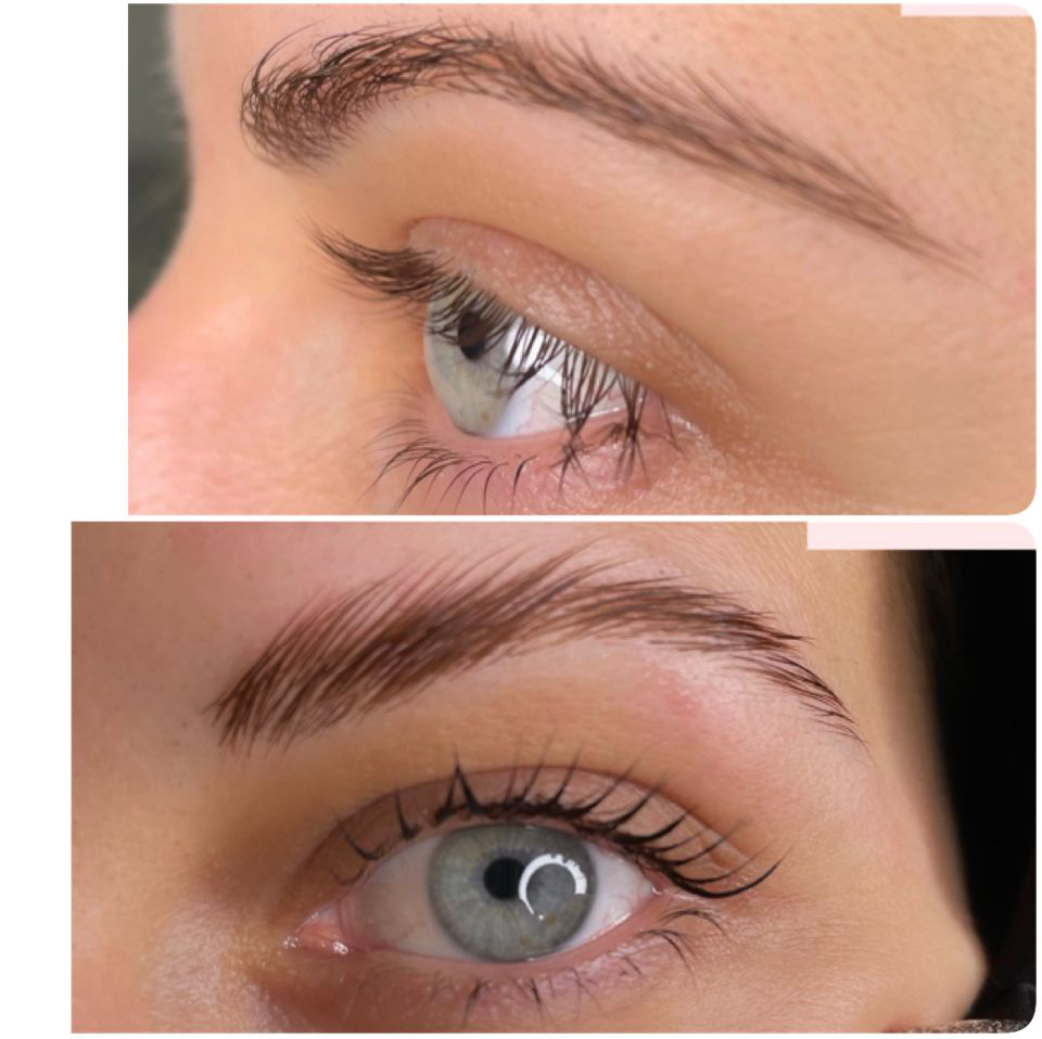 Коррекция, окрашивание бровей, ламинирование бровей