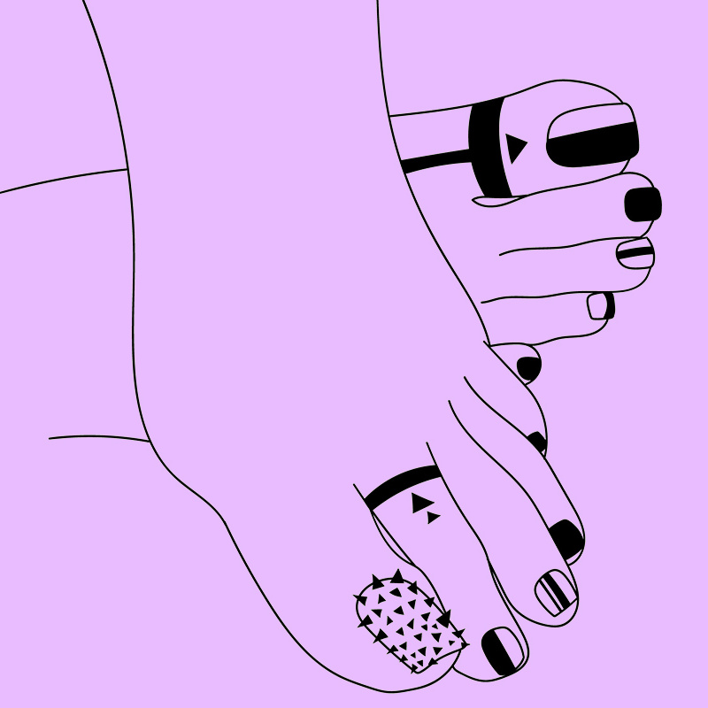 Педикюр (ПАЛЬЦЫ) + ГЕЛЬ ЛАК