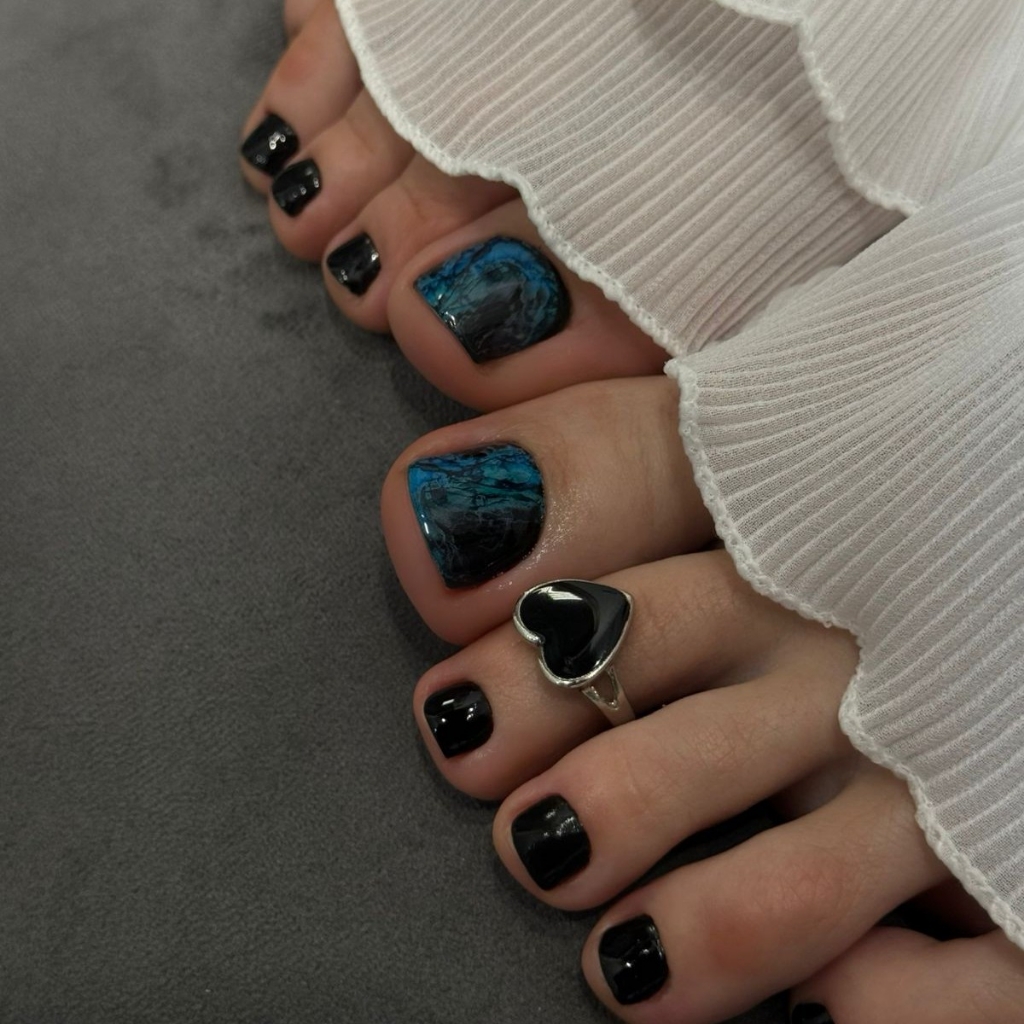 Педикюр полный с покрытием гель-лак