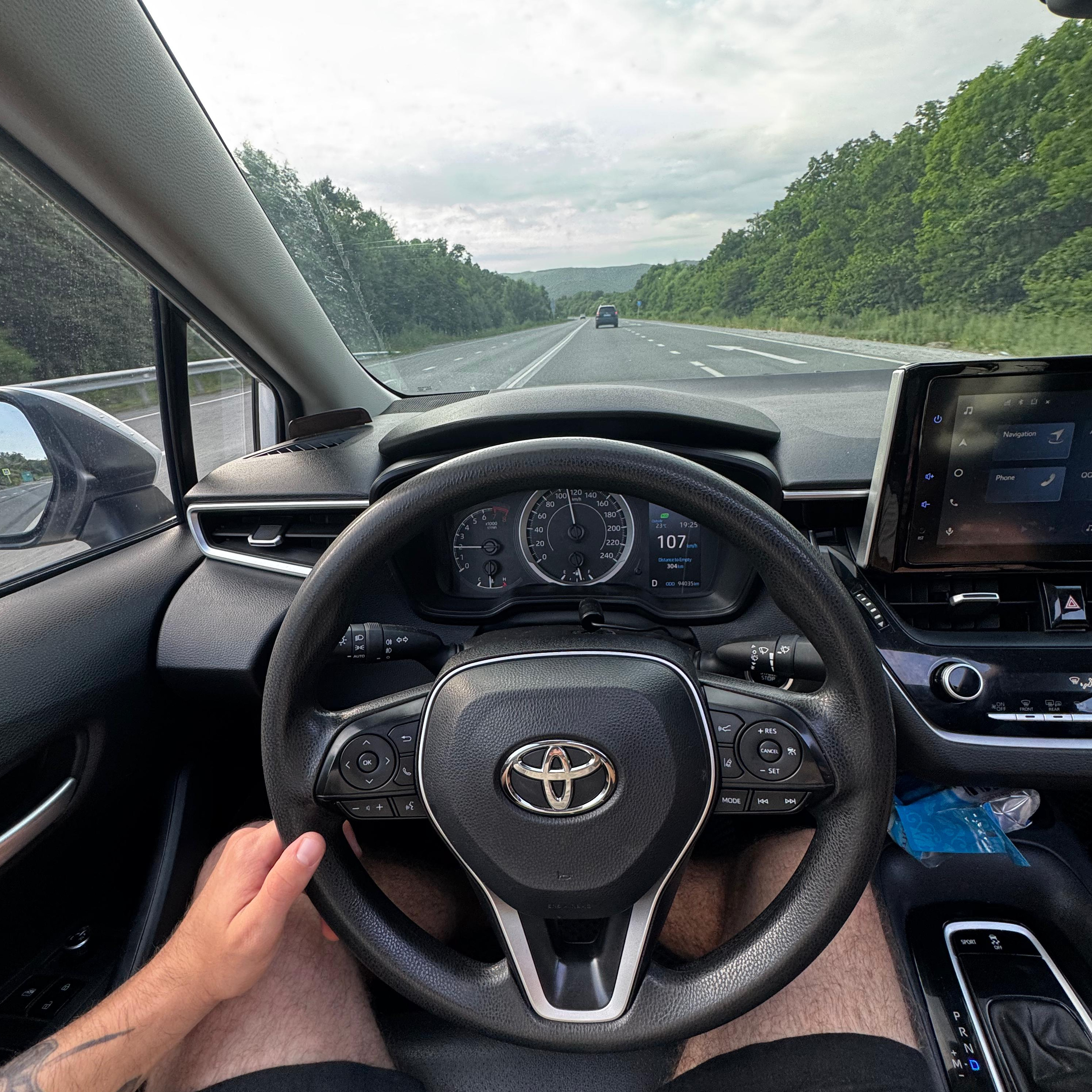 Вождение (АКПП) с ВУ на своем авто