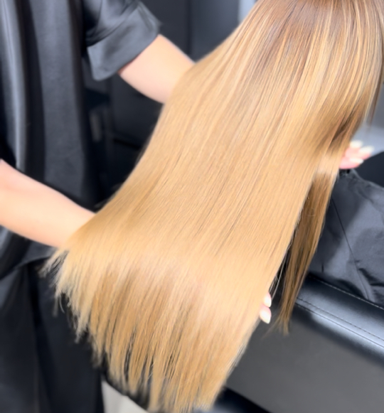 Работа с нарощенными волосами