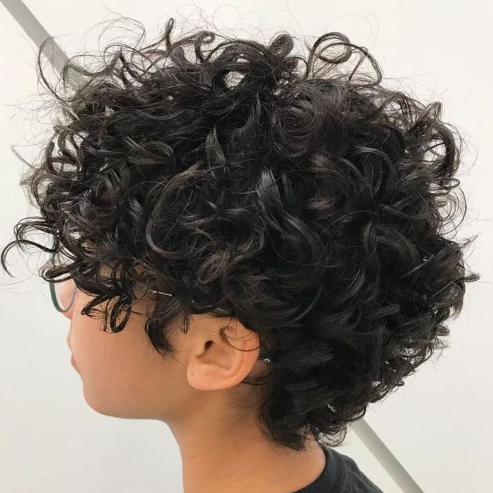 Био завивка MILD Texture (Италия) на короткие волосы