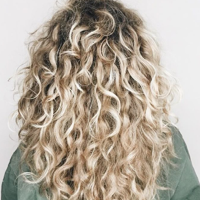 Био завивка MILD Texture (Италия) на длинные волосы