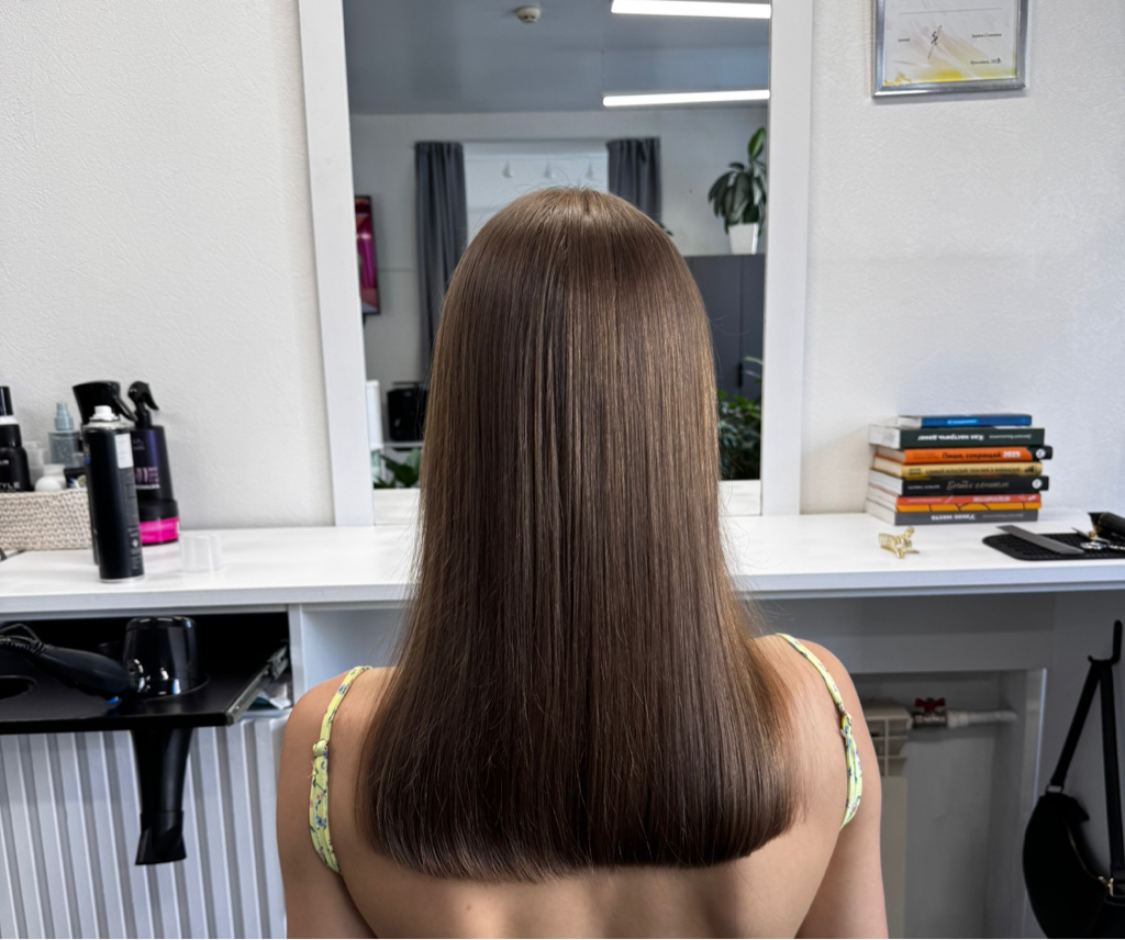 Тонирование (обновление имеющегося оттенка или придание легкого оттенка основному цвету)