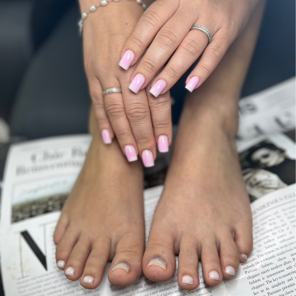 Комплекс Маникюр+Педикюр (только пальчики) с покрытием