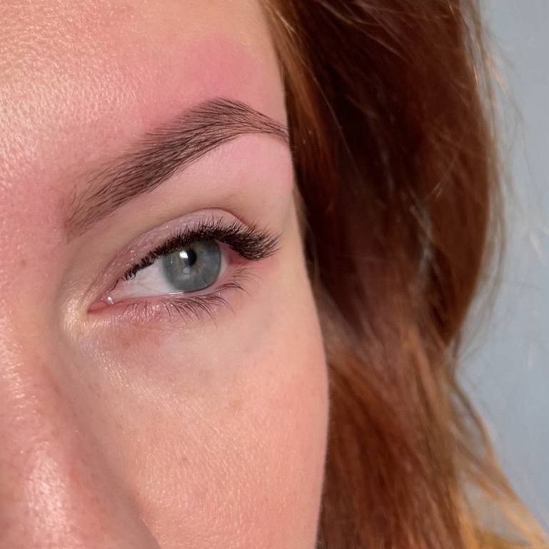 Оформление + окрашивание (краска/хна)