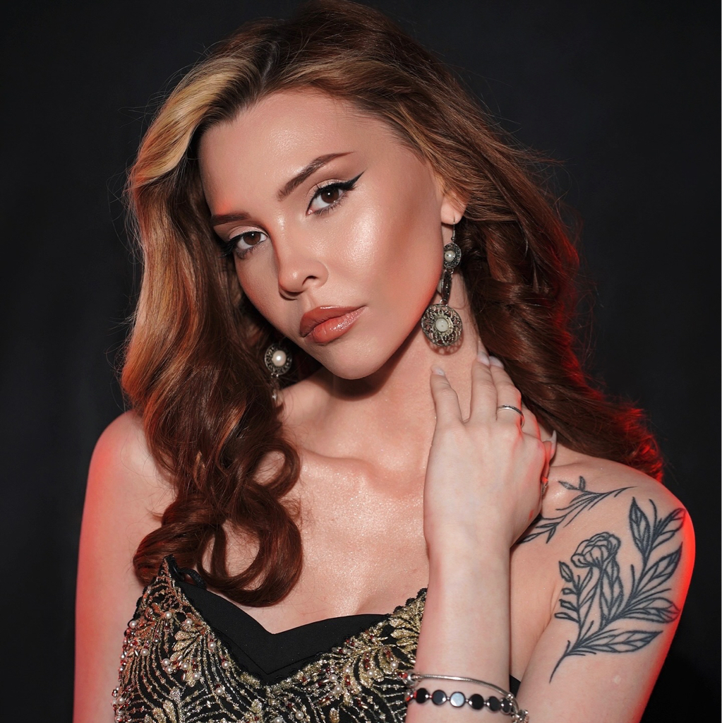 Съёмка - макияж, фото.