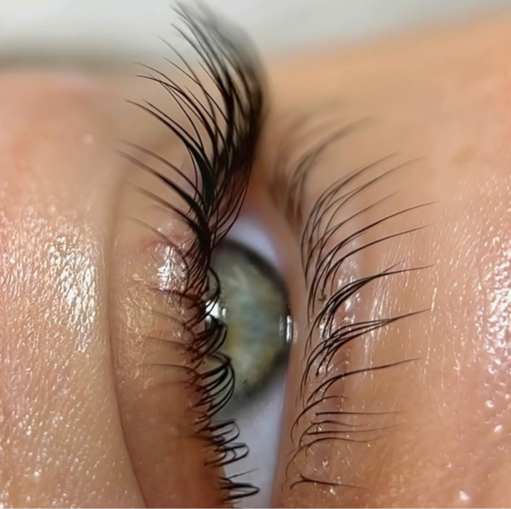 Двойное ламинирование ресниц (верхние+нижние)