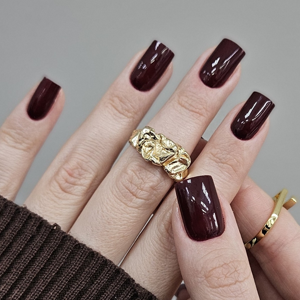 Маникюр с покрытием гель-лак (однотонное)