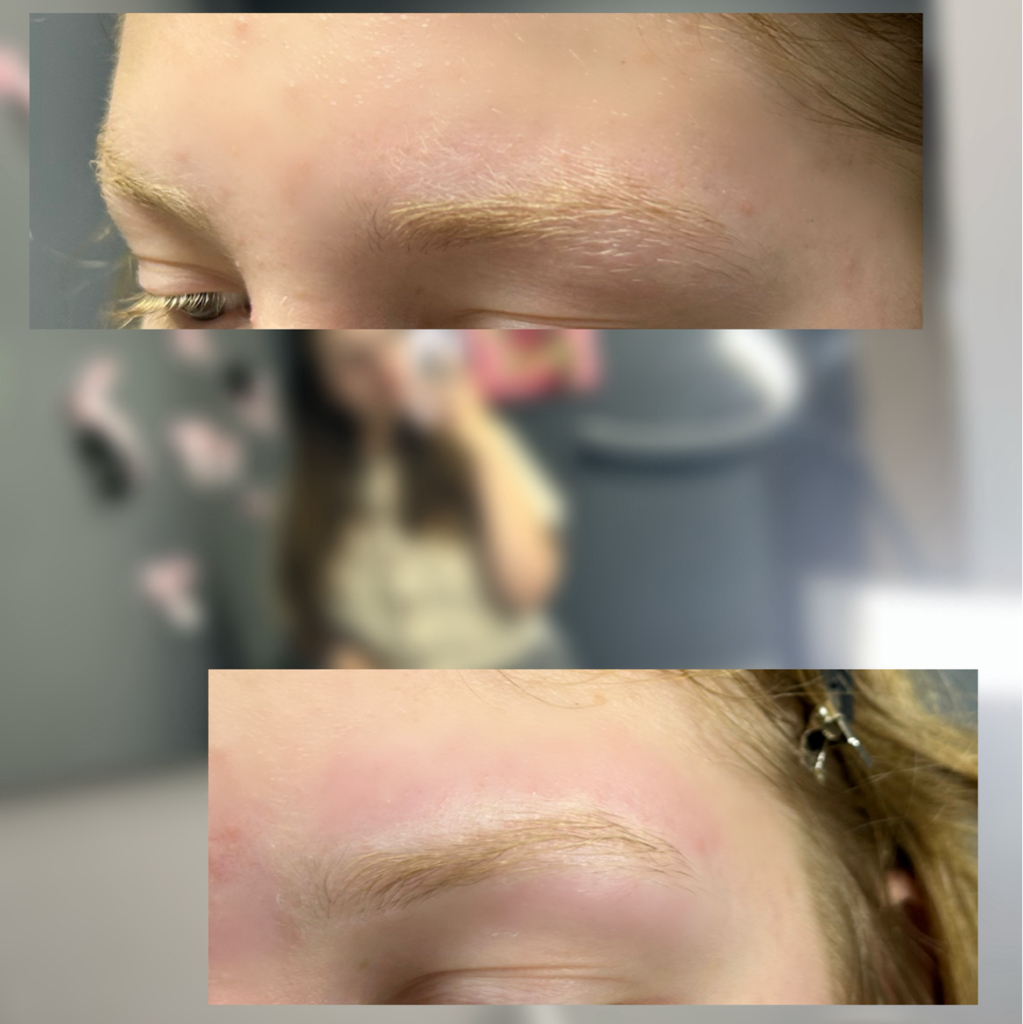 Коррекция бровей