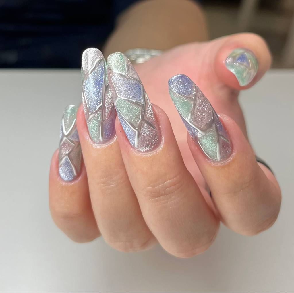 Маникюр + укрепление АКРИГЕЛЕМ/ сложная коррекция ГЕЛЕМ (длина, клюющие ногти)