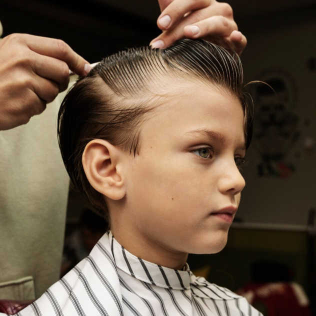 Стрижка модельная для мальчика (до 7 лет)