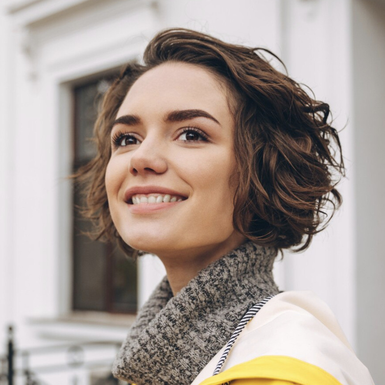 В один тон (до 15 см)