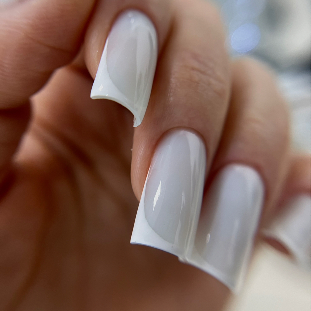 Маникюр|Укрепление гелем|Поднятие и выравнивание формы ногтей 2|3