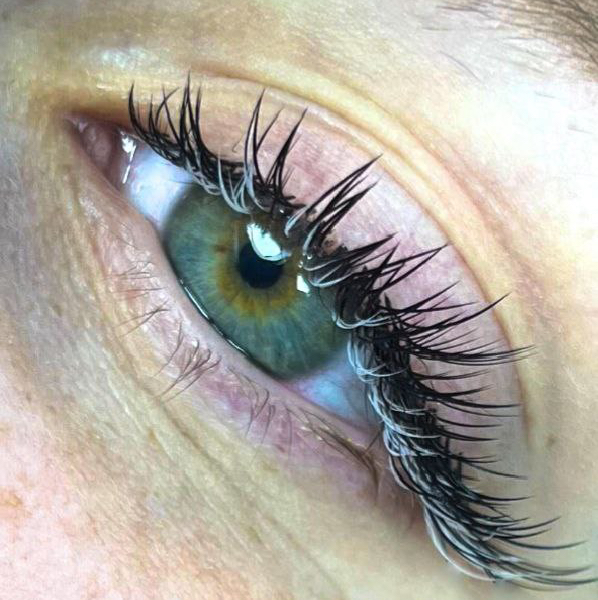 Наращивание «Мокрый эффект»