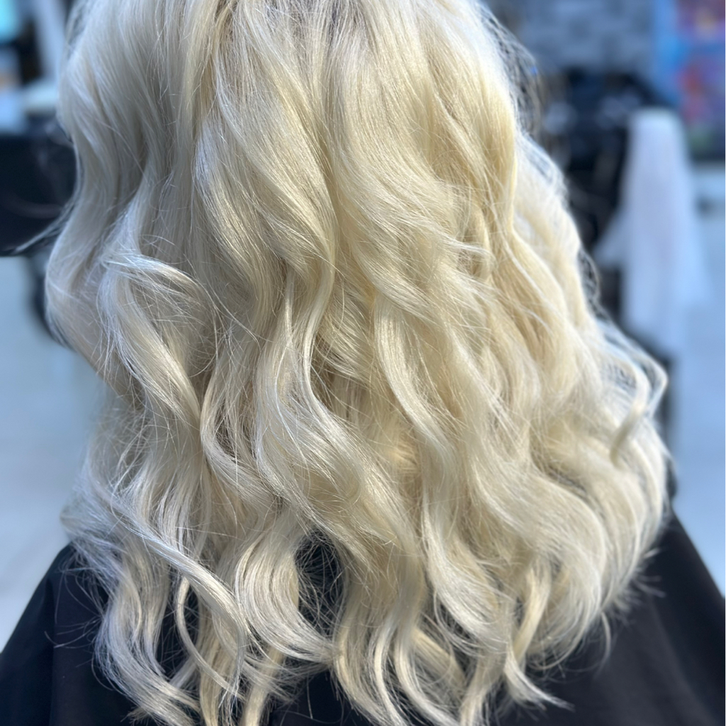 Укладка волос средние