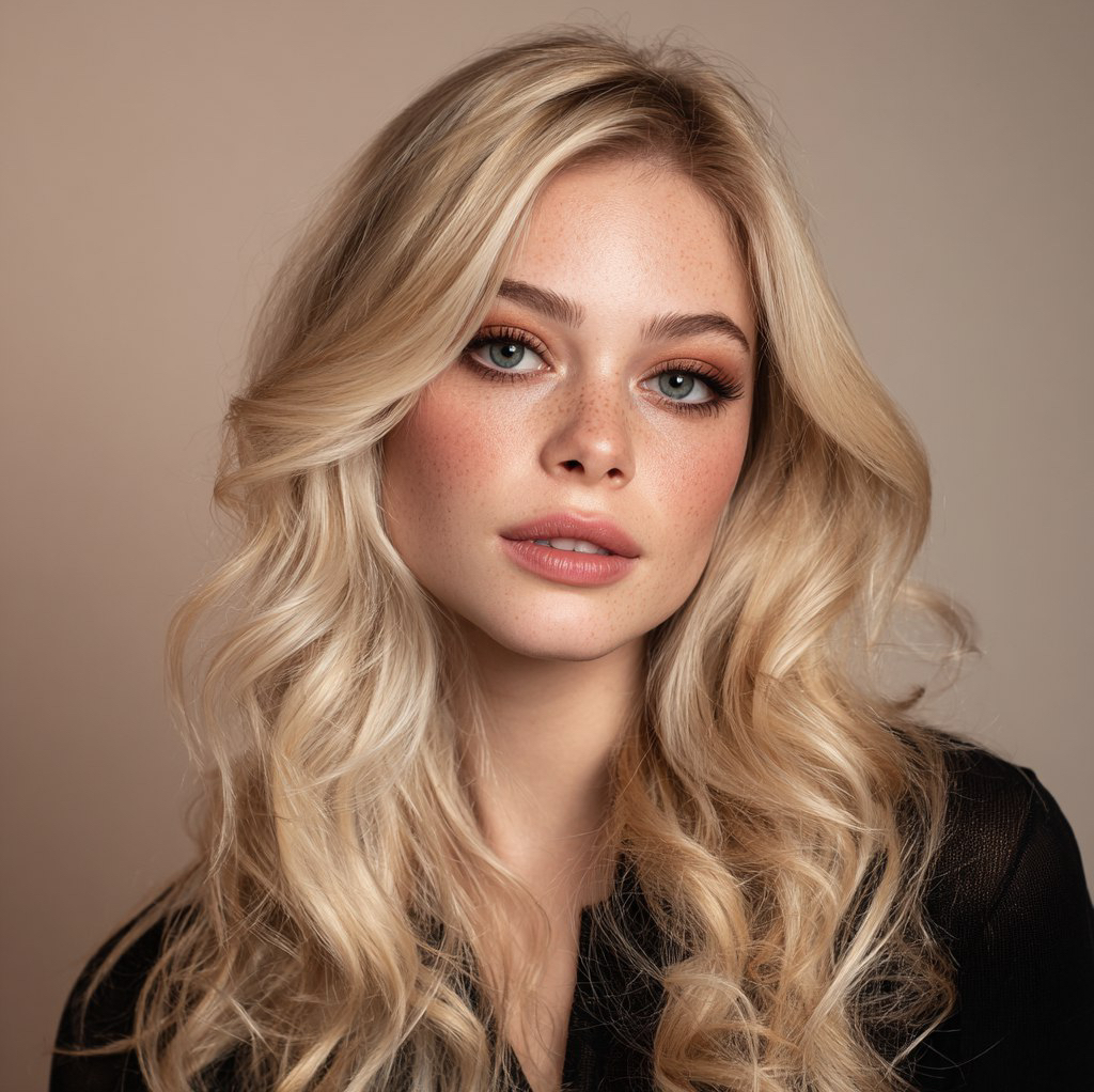 Макияж + локоны