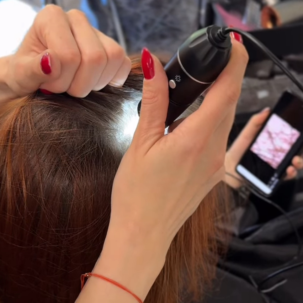 пилинг+стрижка