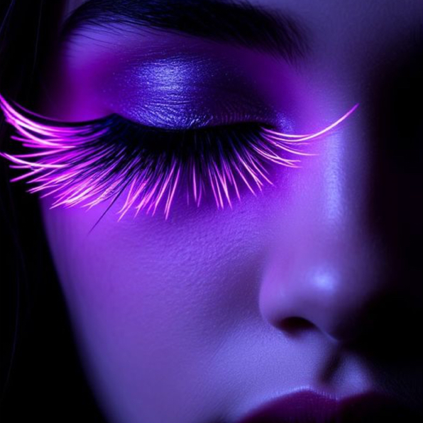 LED наращивание ресниц 2д