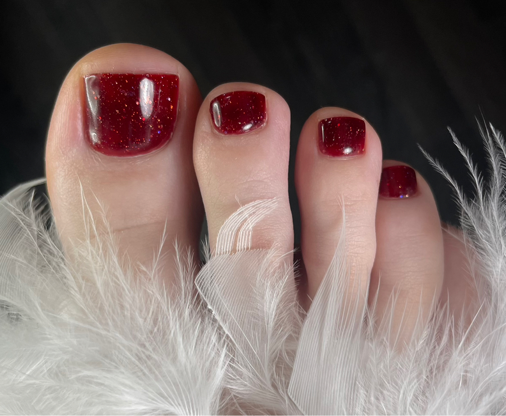 Полный педикюр с покрытием