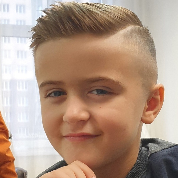 детская стрижка с 3-7 лет мальчик
