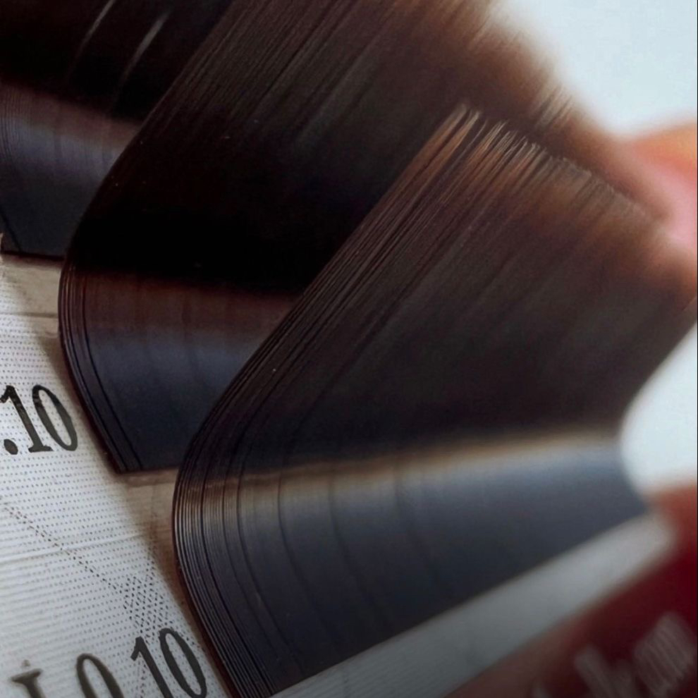 Коричневые реснички (дополнительно к объему)